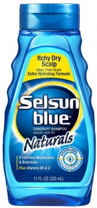 Selsun Blue Naturals Itchy Dry Scalp Kepek ampuan