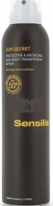 Sensilis Protective & Anti Aging Sun Body Transparent Spray SPF 50+