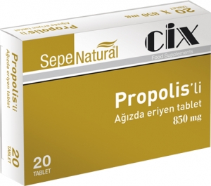Sepe Natural CX Propolis'li Azda Eriyen Tablet