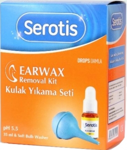 Serotis Earwax Damla Kulak Ykama Seti