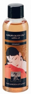 Shiatsu Luxury Body Oil Cinnamon Mint Yenilebilir Tarnl Masaj Ya