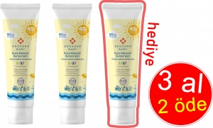 Shoosha Organik Bebek in Mineral Gne Kremi SPF 45 (3 al 2 de)