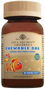 Solgar Lit'l Squirts Chewable DHA Softjel