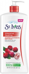 ST. Ives Intensive Healing Cranberry & Grapeseed Oil Body Lotion