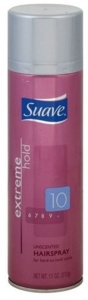 Suave Extreme Hold No:10 Unscented Sa Spreyi