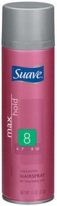 Suave Max Hold No:8 Unscented Sa Spreyi