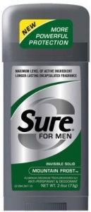 Sure For Men Muntain Frost Antiperspirant Deodorant