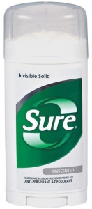 Sure Unscented Antiperspirant Deodorant