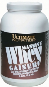 Ultimate Nutrition Massive Whey Gainer - Chocolate 2Kg