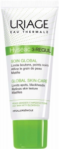 Uriage Hyseac 3-Regul Global Skin Care - Siyah Nokta Kremi