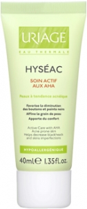 Uriage Hyseac Active Care With AHA - Akne Kremi AHA