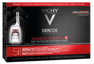 Vichy Dercos Aminexil Clinical 5 - Erkek Sa Dklmesine Kar Serum