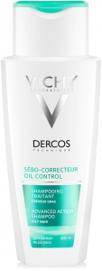 Vichy Dercos Sebum Dengeleyici Bakım Şampuanı - Yağlı Saç Derisi