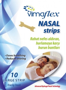 Vimaflex Nasal Strips - Horlamaya Kar Burun Band