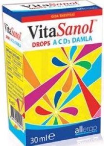 VitaSanol Drops A C D3 Damla