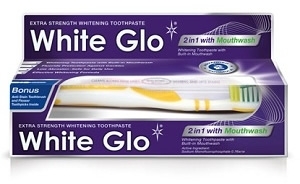 White Glo 2in1 Mouthwash Ağız Gargarası & Diş Macunu Bir Arada
