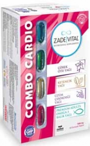 Zade Vital Combo Cardio Kapsl