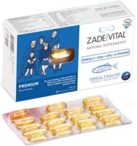 Zade Vital Genel Destek in Omega 3 Balk Ya