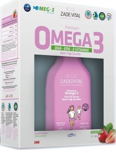 Zade Vital Premium Omega 3 ocuklar iin Balk Ya urubu